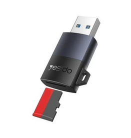 OTG USB-A to TF Card Reader