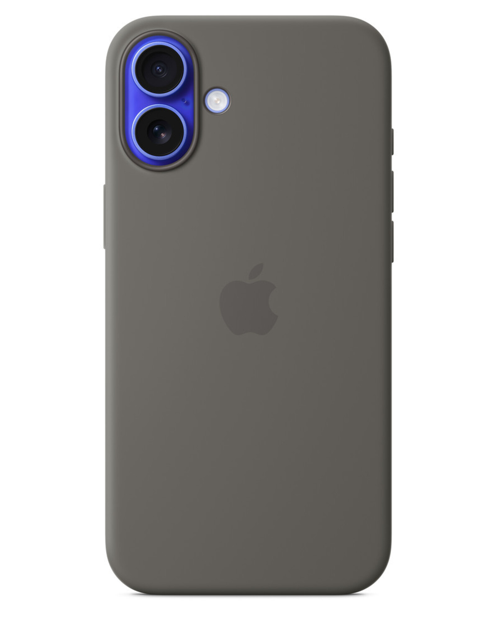 iPhone 16 Silicone Case Stone Gray