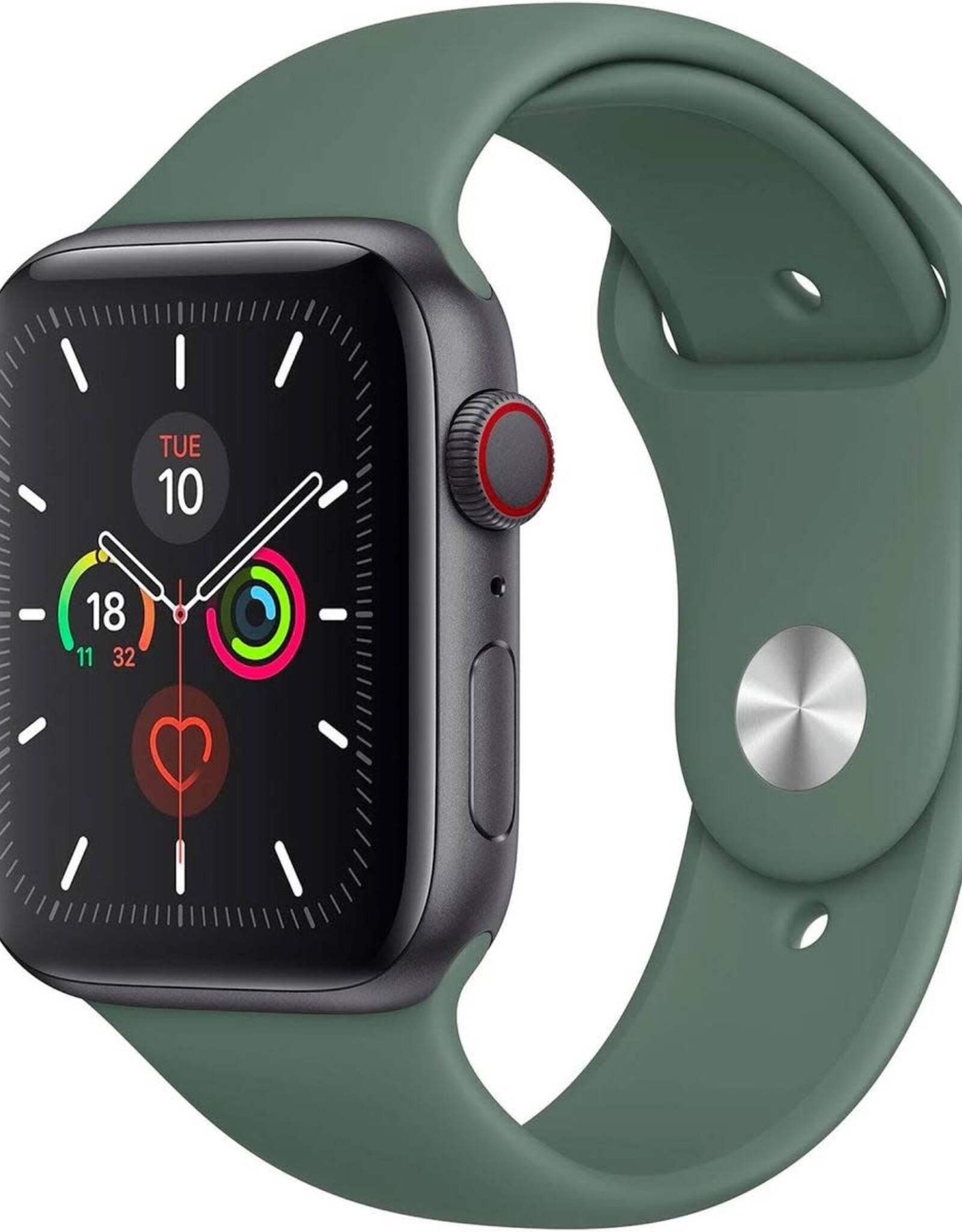 Coteci Apple Watch Strap Green Pine Needles 42/44/45/46/49