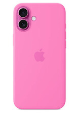 Liquid Silicone case with MagSafe Pop up window for iPhone 16 Plus
