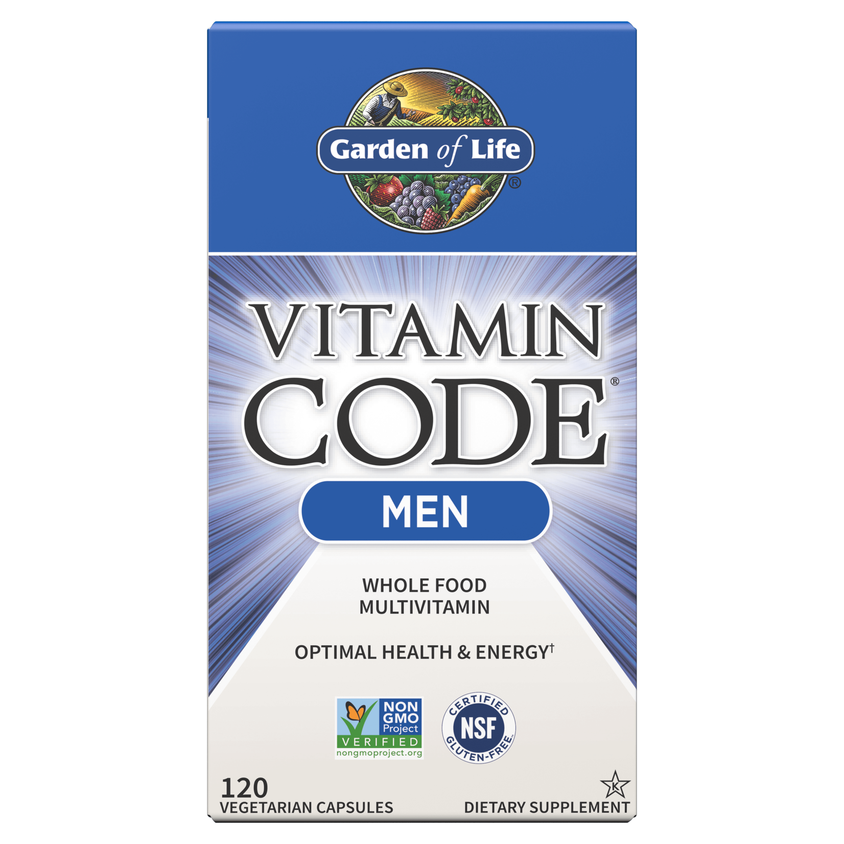 Garden Of Life Vitamin Code Men 120ct