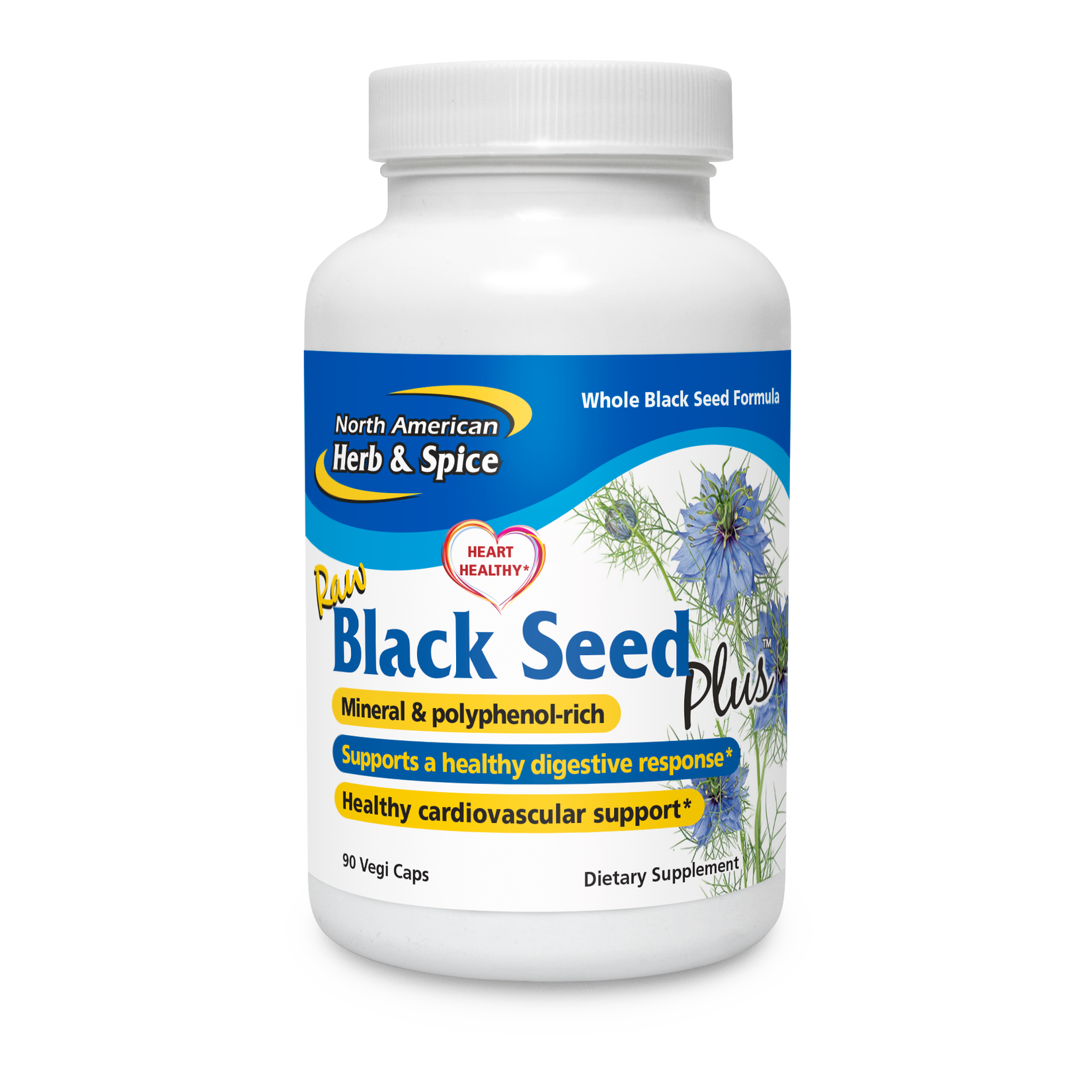 North American Herb & Spice Company Black Seed Plus 90ct