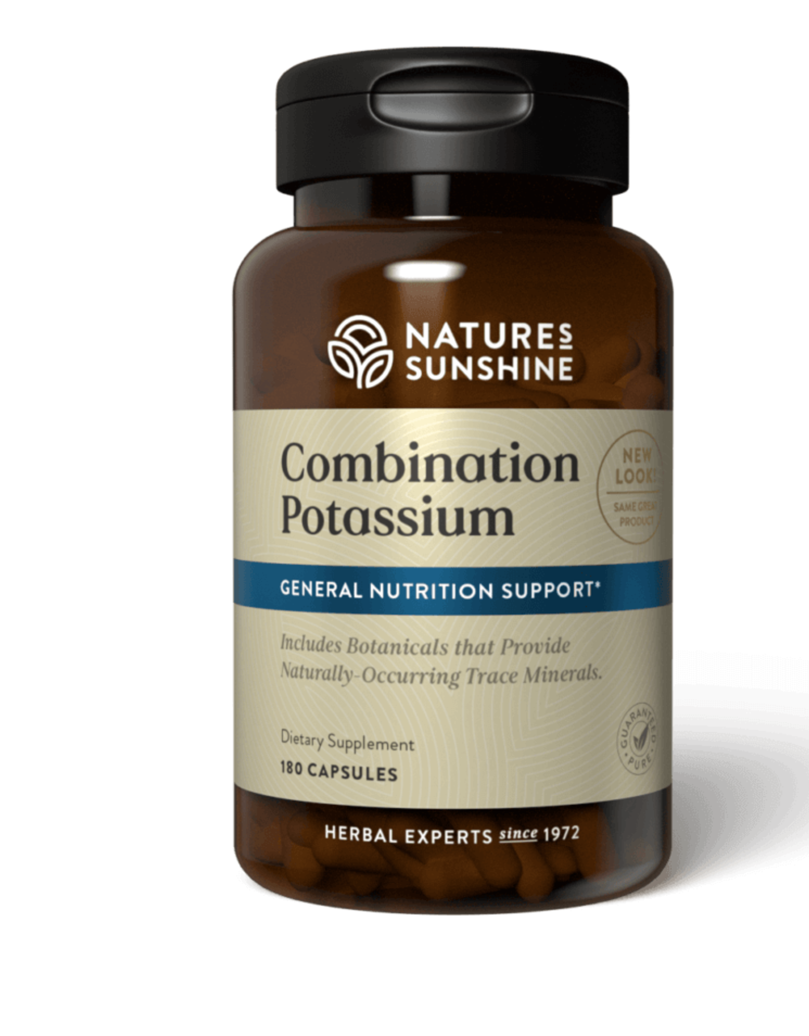 Nature's Sunshine Potassium, Combination (180 caps) (ko)