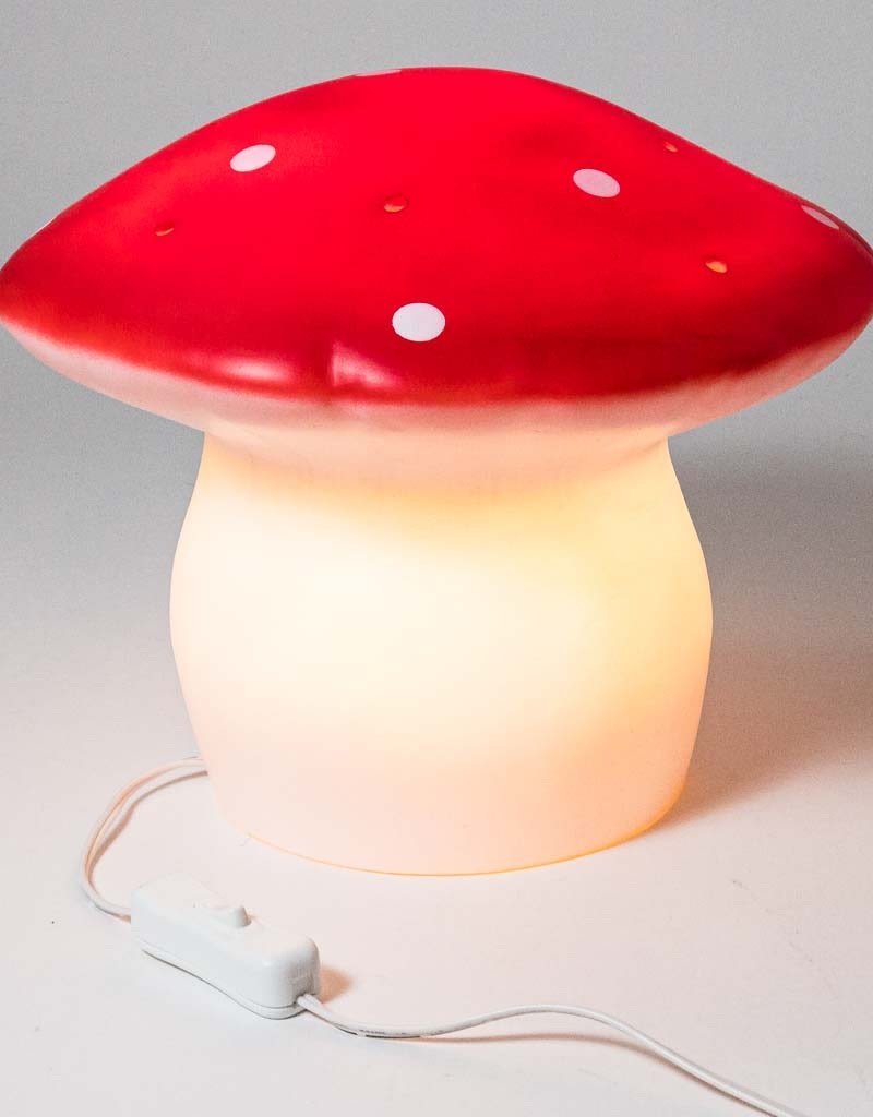EGMONT TOYS MEDIUM RED MUSHROOM LAMP