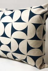 PILLOW COVER 50X50 BLUE PINWHEEL