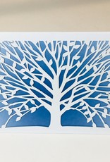 BOX LASER CUT TREE OF LIFE CARDS