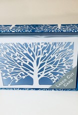 BOX LASER CUT TREE OF LIFE CARDS