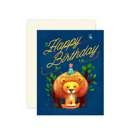 THE LITTLE RED HOUSE LION BIRTHDAY CC