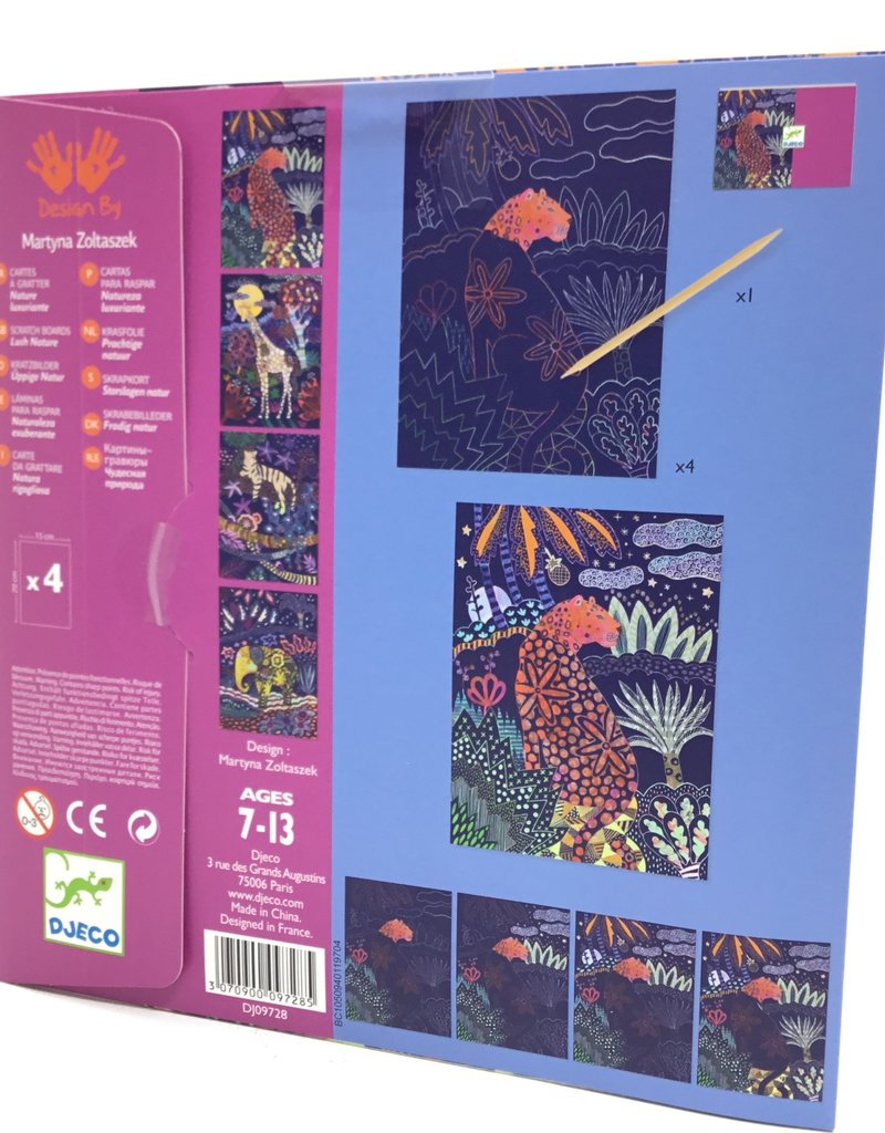 LUSH NATURE SCRATCH CARDS