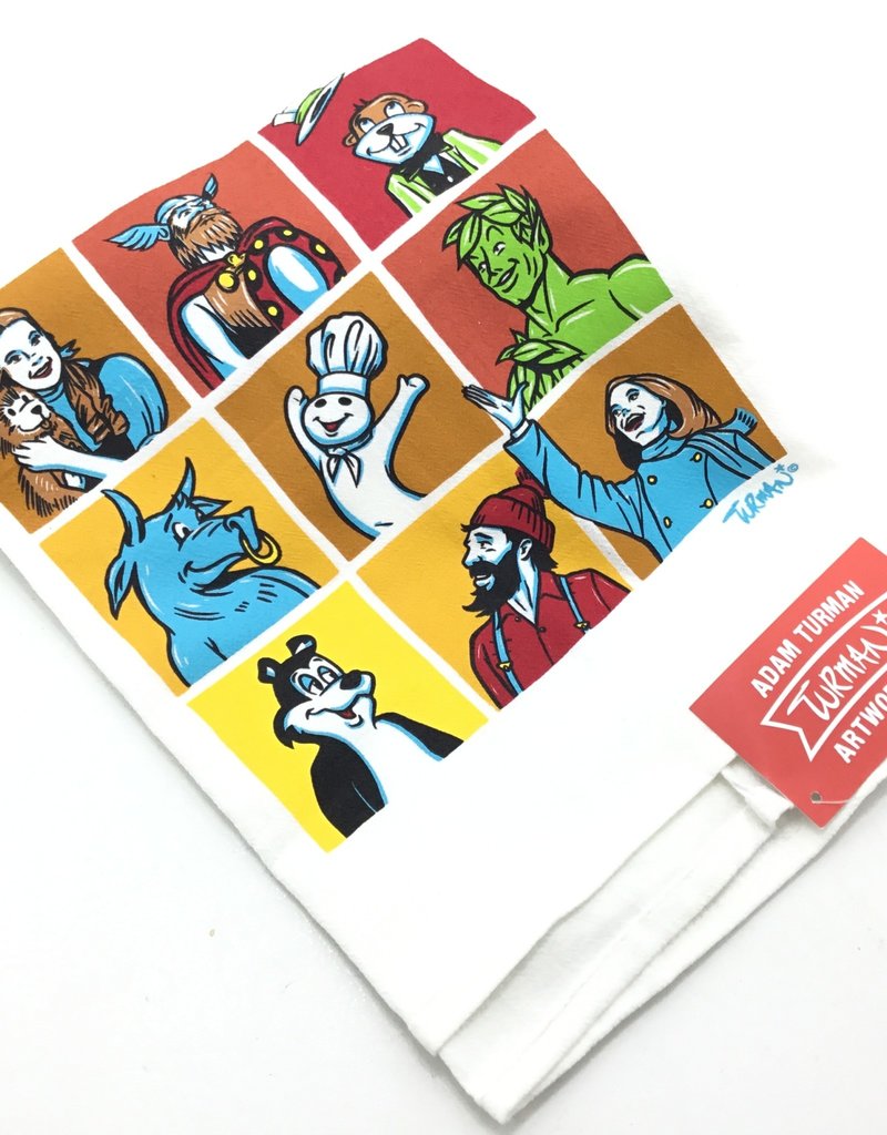 ADAM TURMAN MINNESOTA BUNCH TEA TOWEL