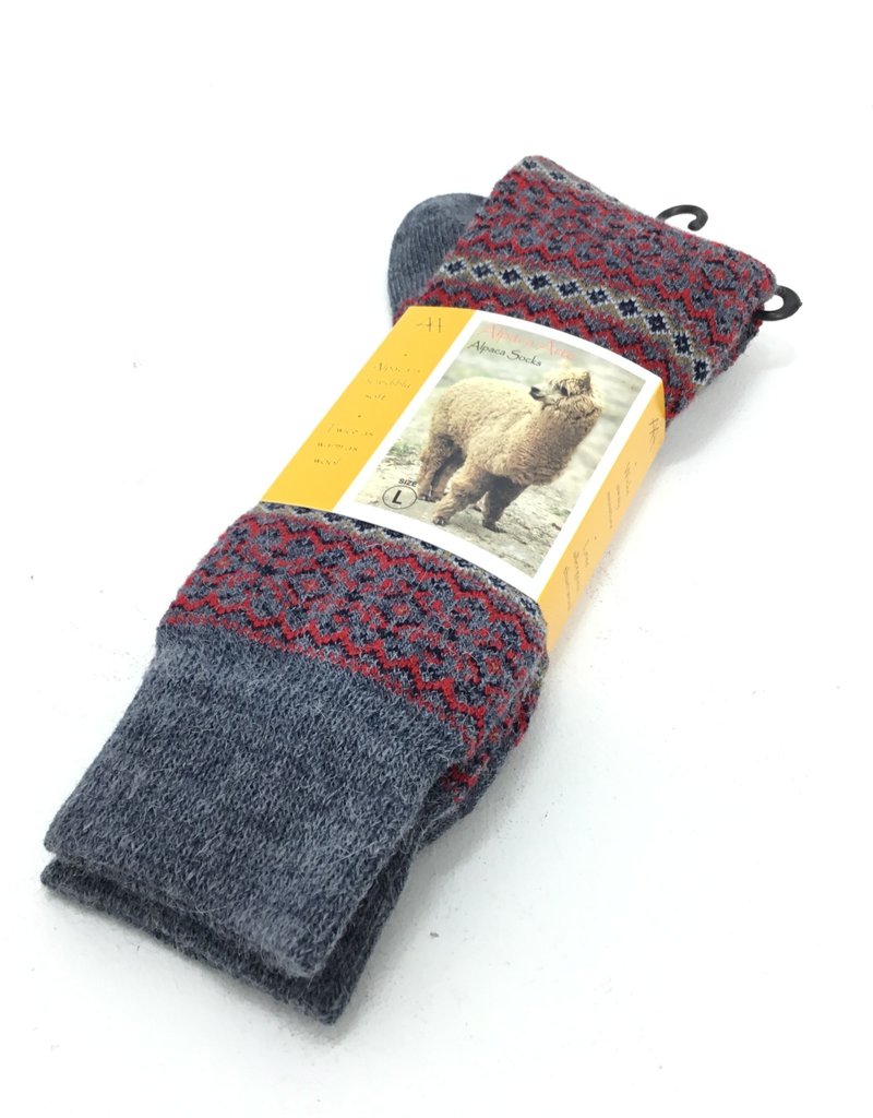 GREY ALHAMBRA SOCK LARGE