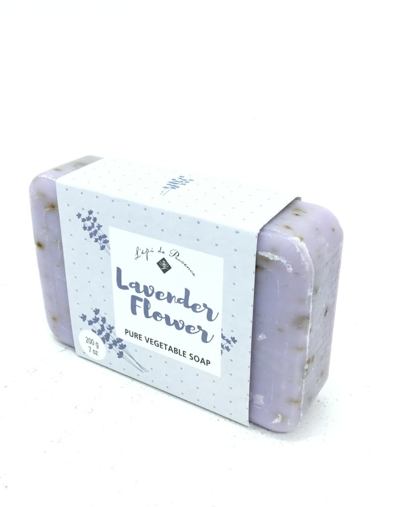 LAVENDER FLOWER BAR SOAP