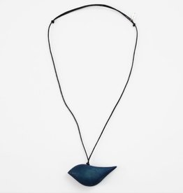 NAVY ROBIN NECKLACE