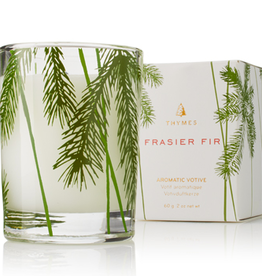 FRASIER FIR VOTIVE IN GLASS