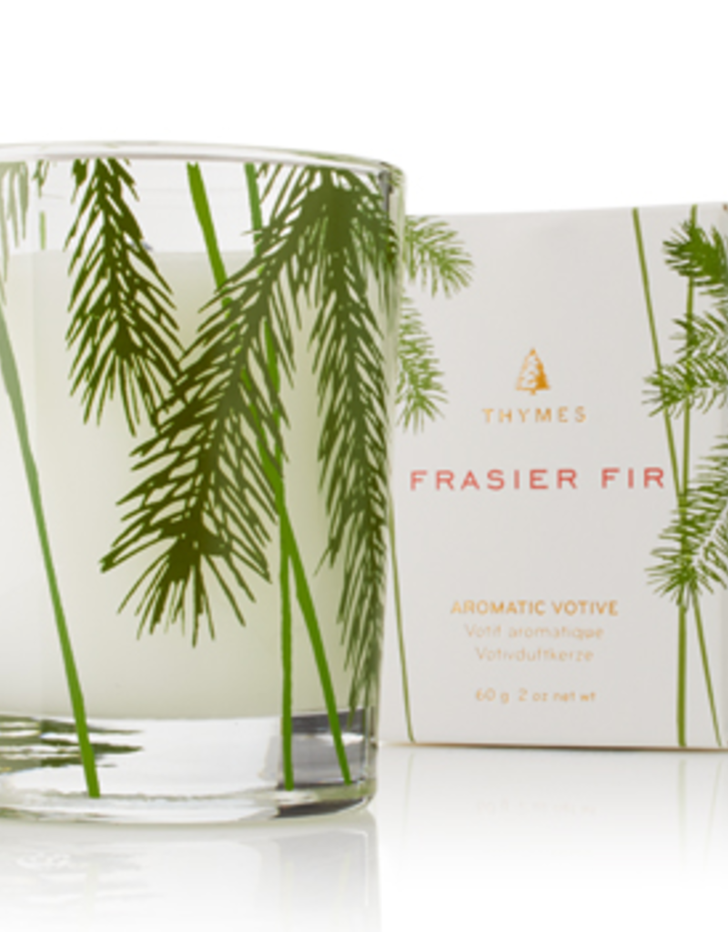 FRASIER FIR VOTIVE IN GLASS