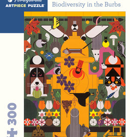 BIODIVERSITY IN THE BURBS 300 PIECE PUZZLE