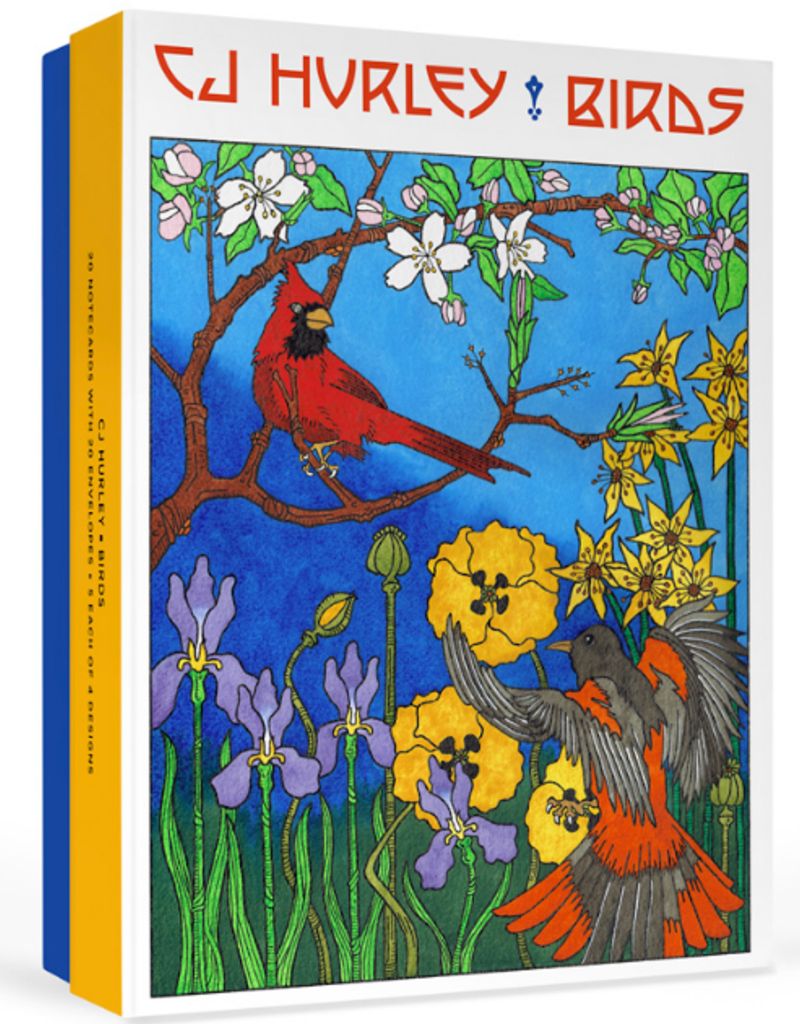 CJ HURLEY BIRDS BOXED NOTECARDS