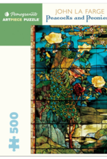 PEACOCKS AND PEONIES 500PC