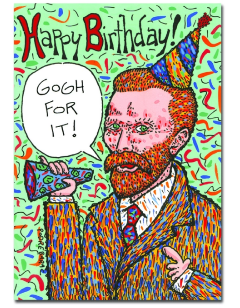 VAN GOGH BIRTHDAY CARD