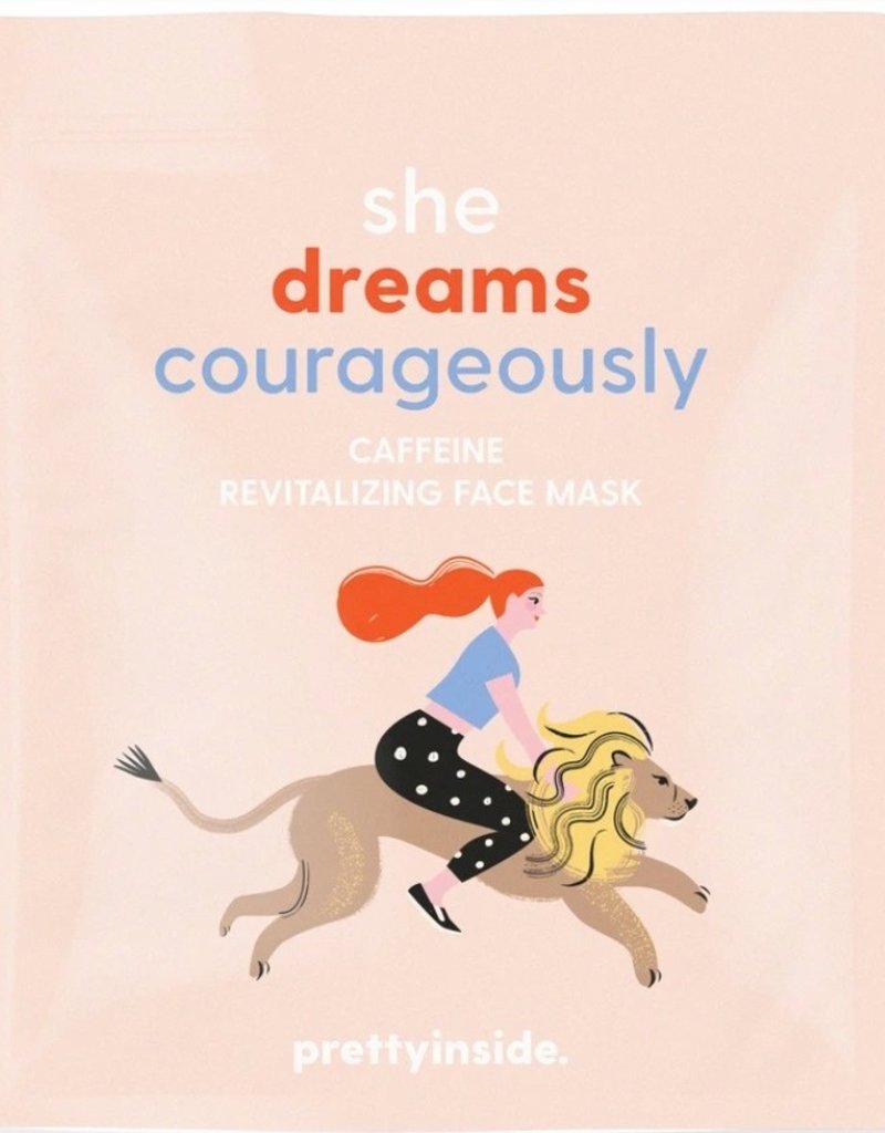 MUSEE SHE DREAMS COURAGEOUSLY FACE MASK