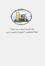 LUMIA DESIGNS POOH BEAR BABY CARD