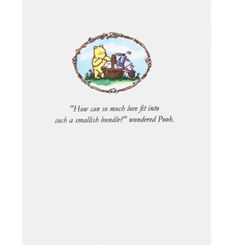 LUMIA DESIGNS POOH BEAR BABY CARD
