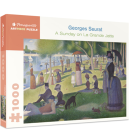 GEORGES SEURAT A SUNDAY ON LA GRAND JATTE 1000 PIECE