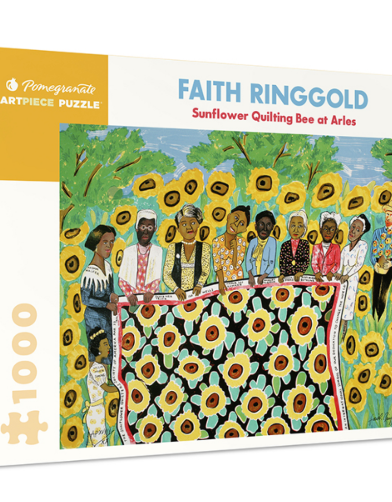 FAITH RINGGOLD SUNFLOWER QUILTING BEE AT ARLES 1000 PIECE
