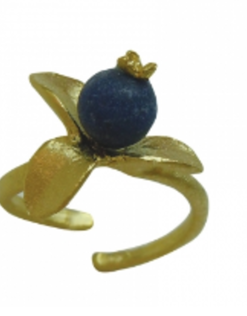 BLUEBERRY ADJUSTABLE RING
