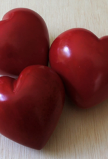 RED SOAPSTONE HEART