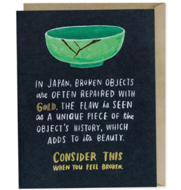 BROKEN OBJECTS EMPATHY CARD GC302