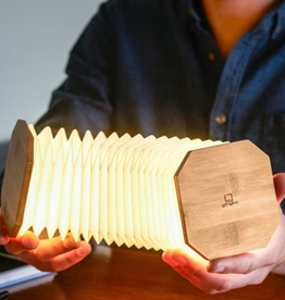 GINGKO DESIGN SMART ACCORDIAN LAMP BAMBOO