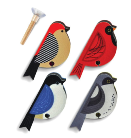 PERCHED BIRD SPONGES