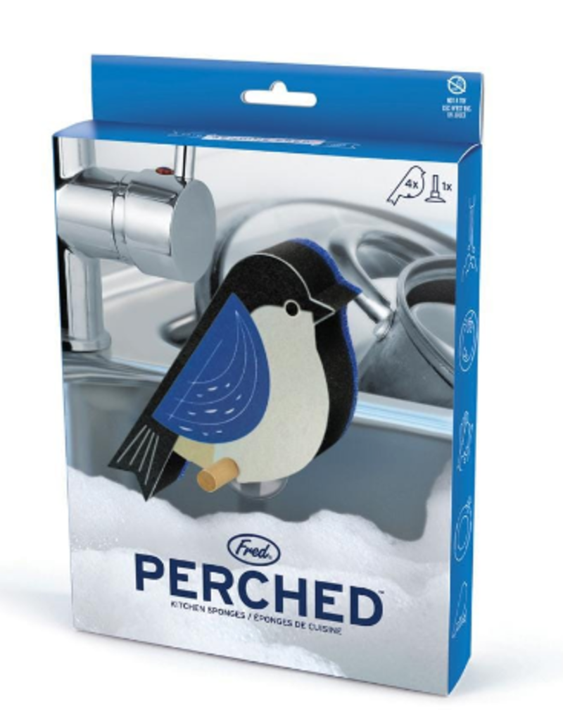 PERCHED BIRD SPONGES