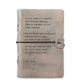 A.A. MILNE LEATHER JOURNAL