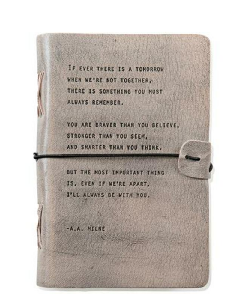 A.A. MILNE LEATHER JOURNAL