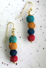 WORLDFINDS QUATRE KANTHA EARRINGS