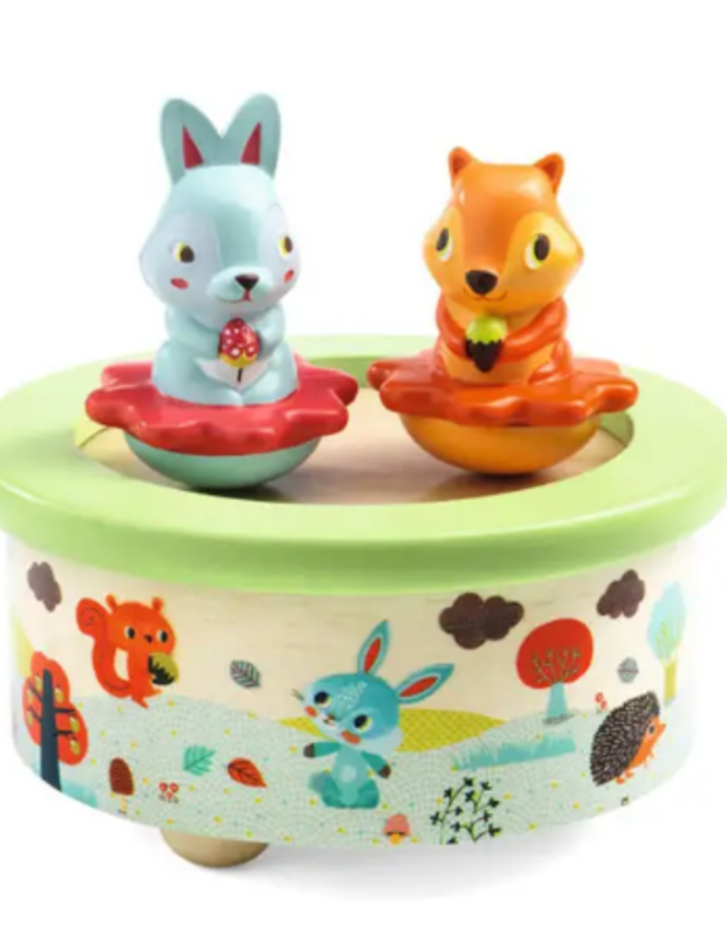 FOREST FRIENDS MELODY MUSIC BOX