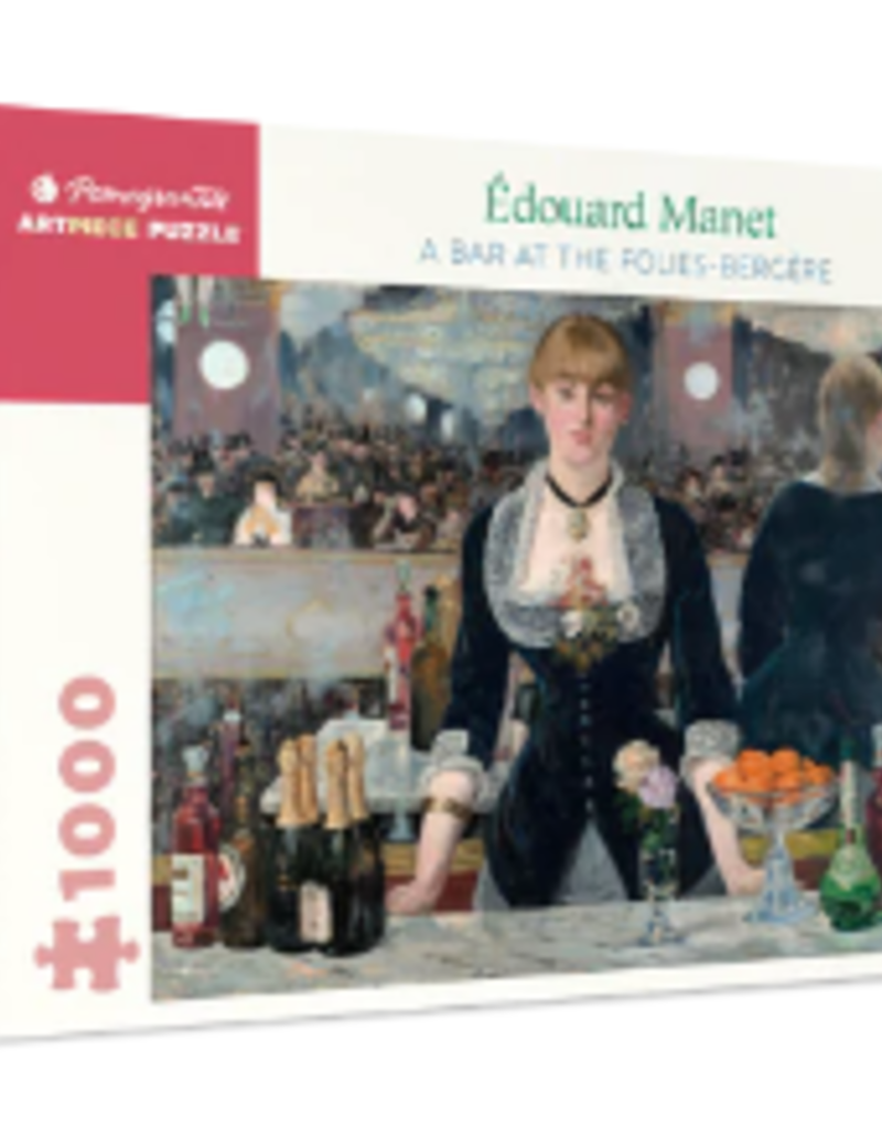 EDUOARD MANET: A BAR AT THE FOLIES-BERGÈRE 1000 PIECE PUZZLE