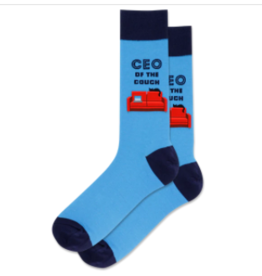 CEO OF THE COUCH TURQ  SOCKS