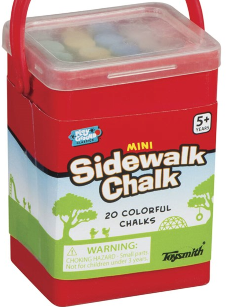 TOYSMITH MINI SIDEWALK CHALK