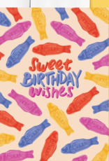 BELLE BELETTE SWEDISH FISH BIRTHDAY CARD
