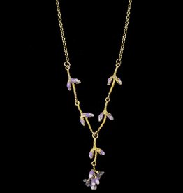 LAVENDER 16 INCH NECKLACE