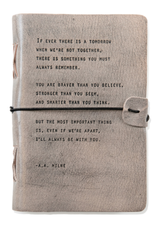A.A. MILNE LEATHER JOURNAL
