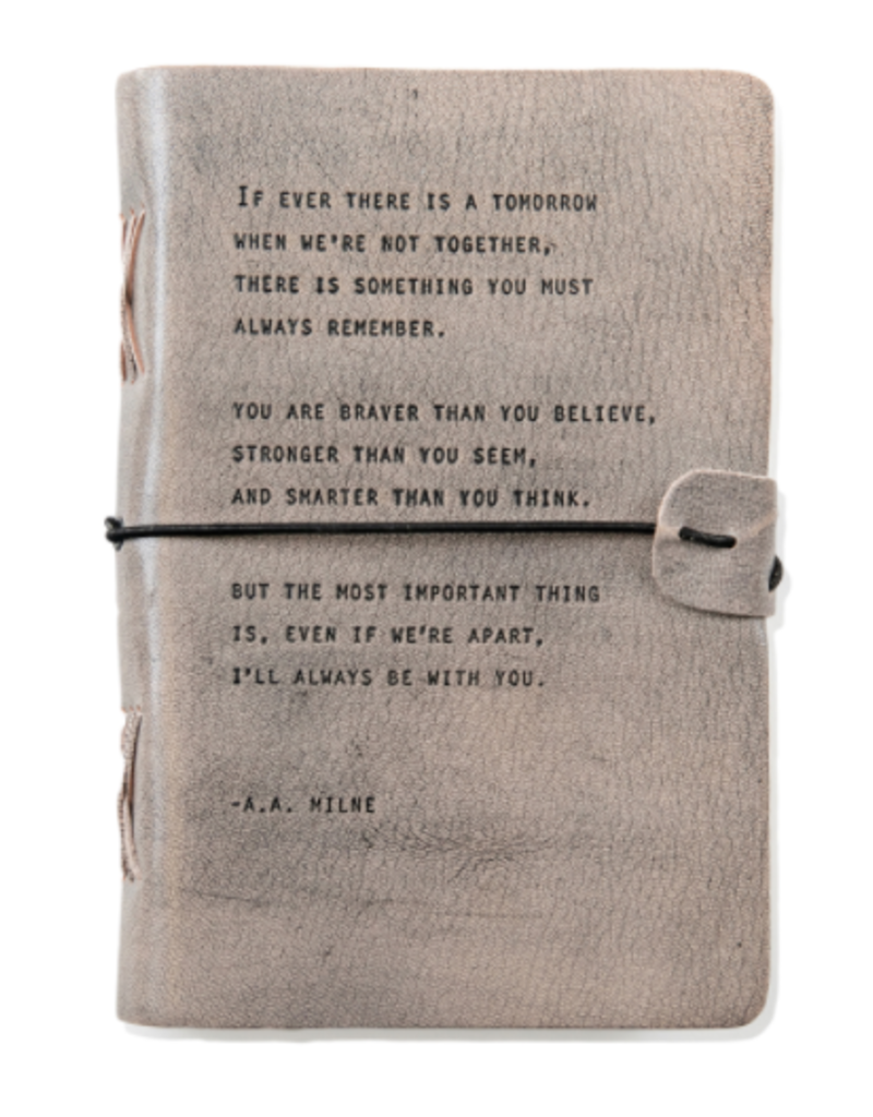 A.A. MILNE LEATHER JOURNAL