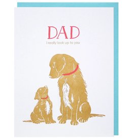 SMUDGE INK PUPPY'S LOVE FATHER'S DAY CARD