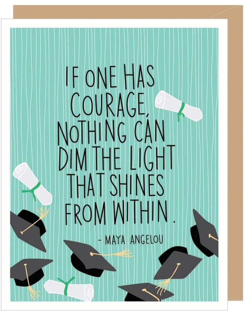 APARTMENT 2 CARDS MAYA ANGELOU QUOTE GRADUATION CC