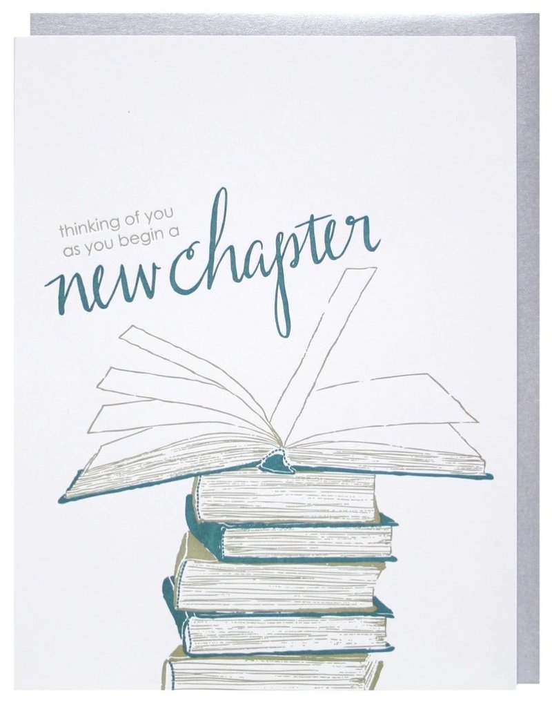 SMUDGE INK NEW CHAPTER CONGRATULATIONS CARD