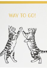 SMUDGE INK CAT HIGH FIVE CONGRATULATIONS