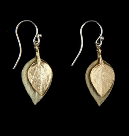 SWEET BASIL TWO TONE EARRINGS